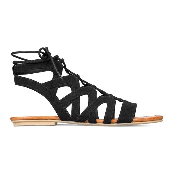 American Rag Marlie Laceup Gladiator Sandals - Picture 3 of 5